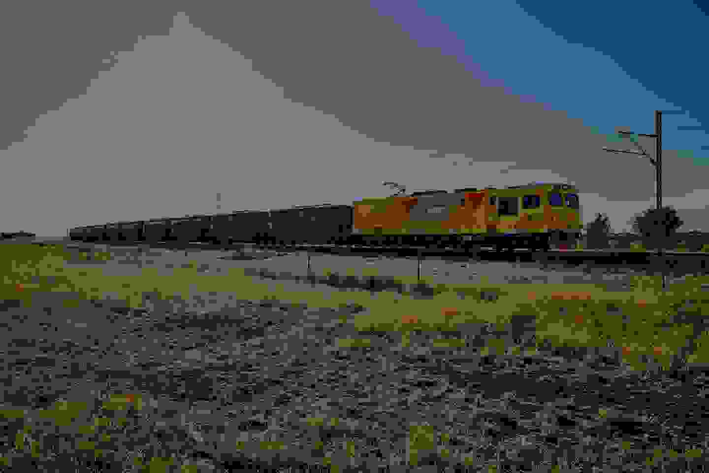 background image of the AZJ Train