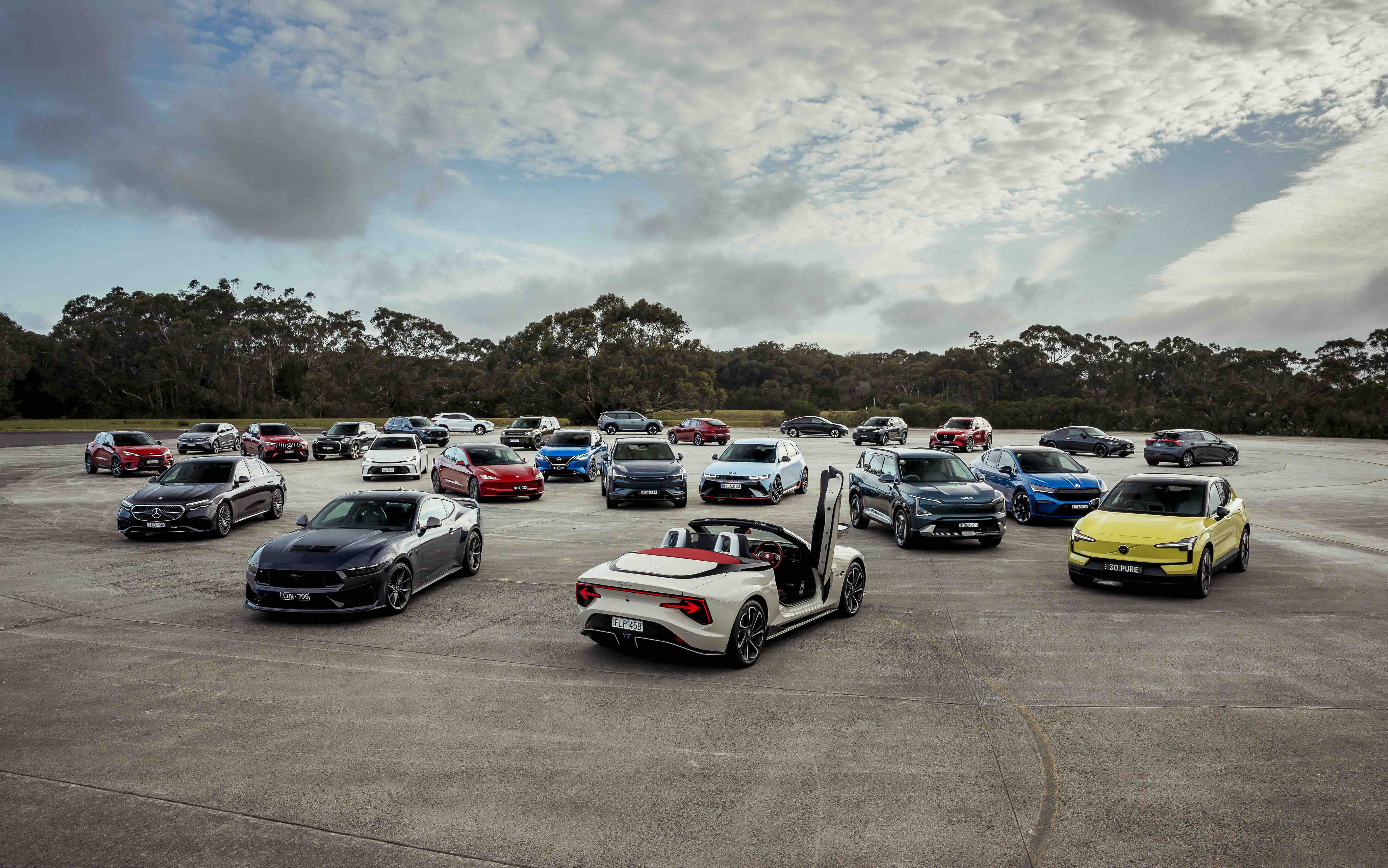Nominees for Wheels Car of the Year 2024