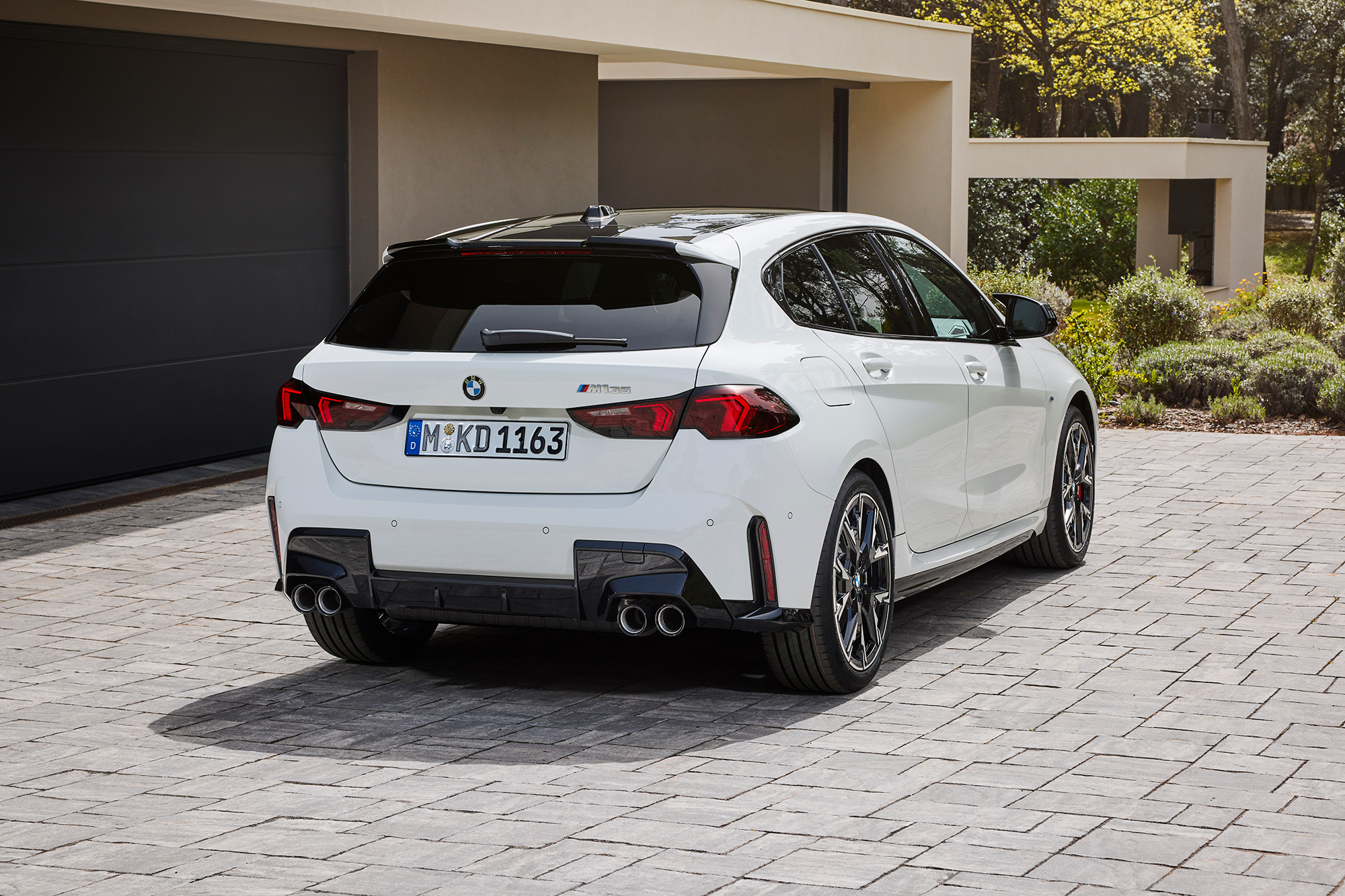 BMW M135 rear view