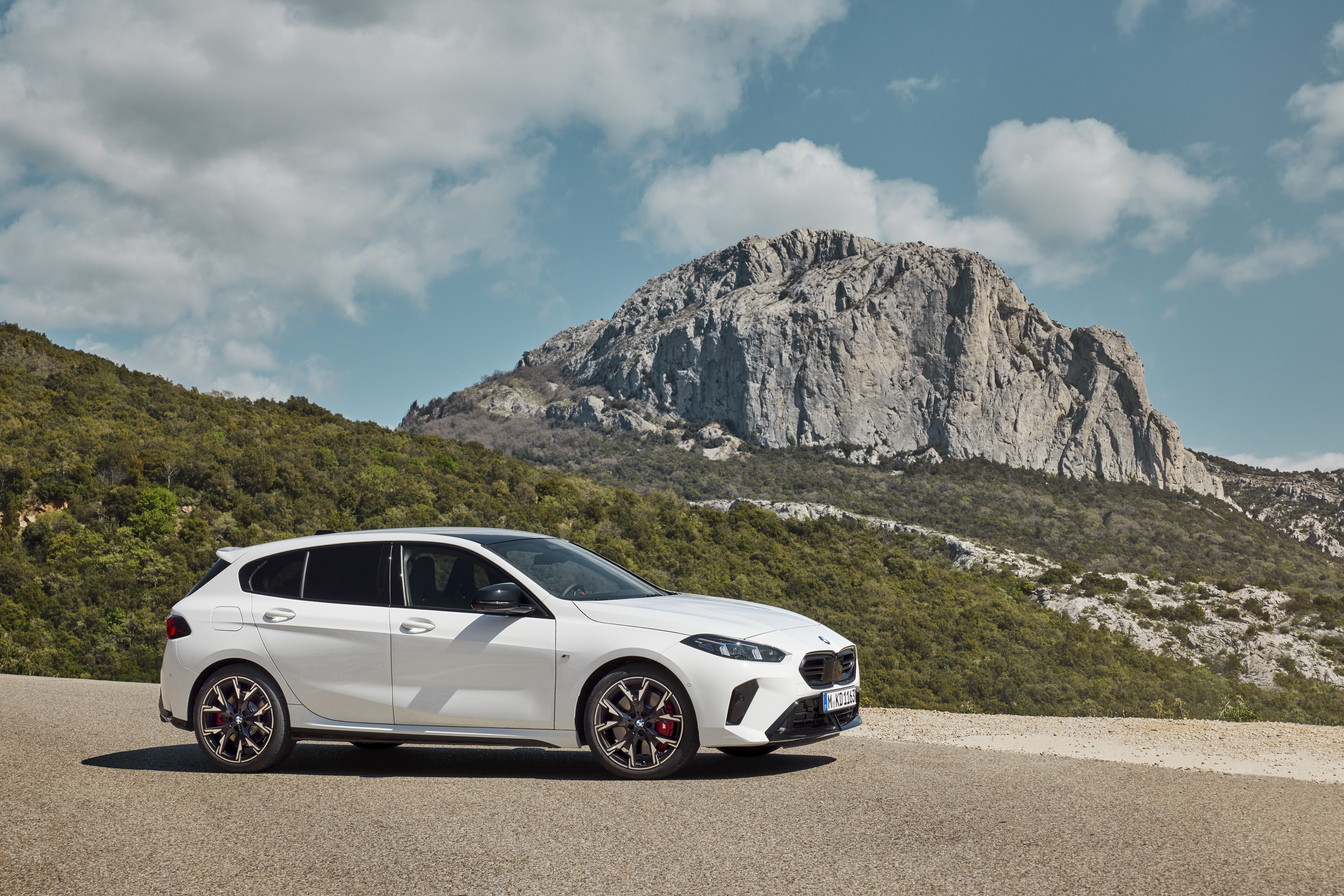 BMW M135 scenic view