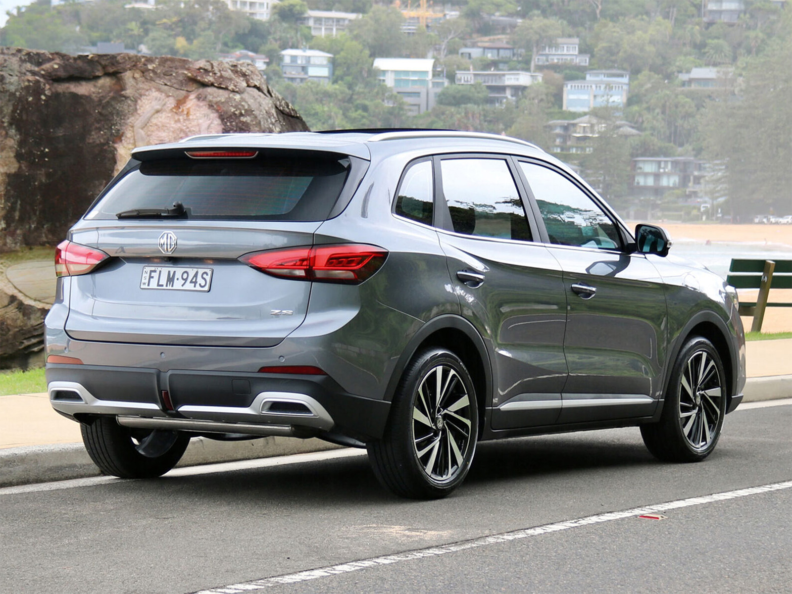 MG ZS Essence Turbo rear view
