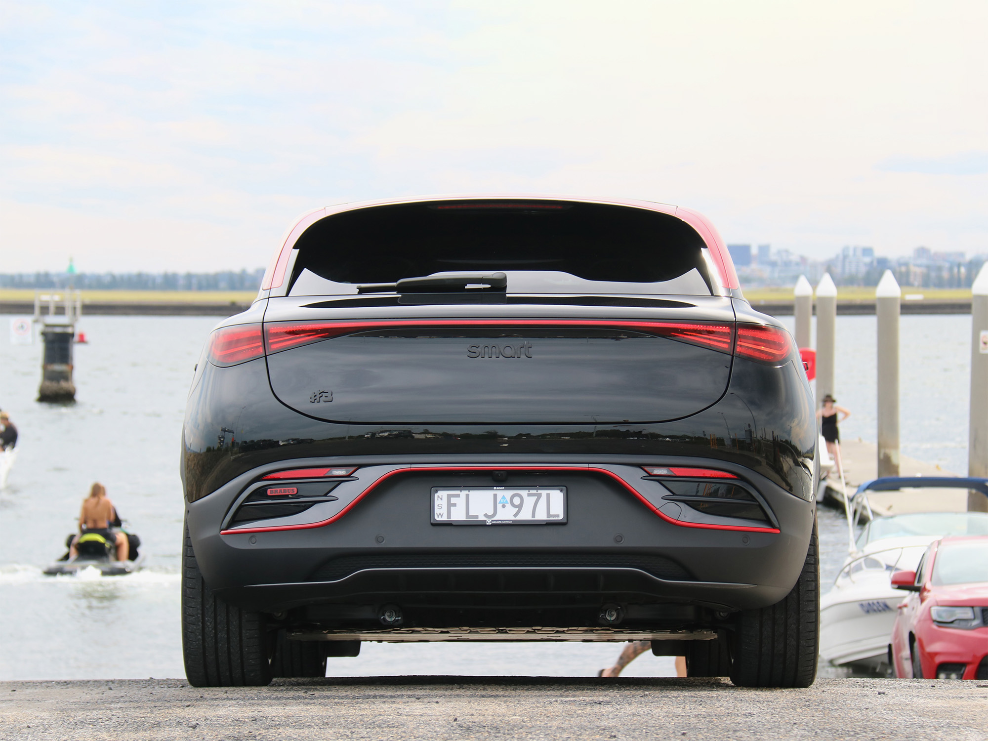 Smart #3 Brabus rear view