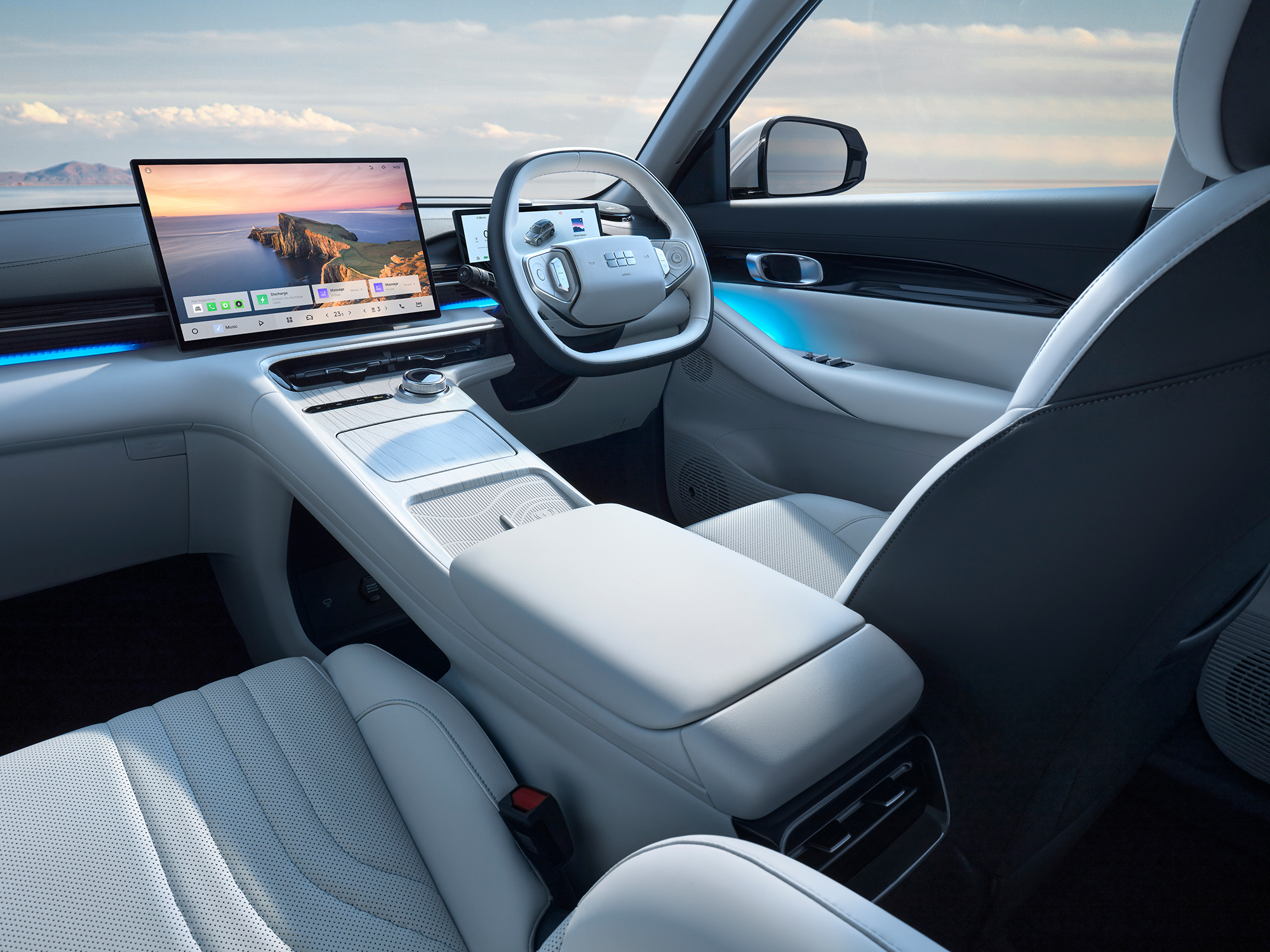 Geely EX5 interior