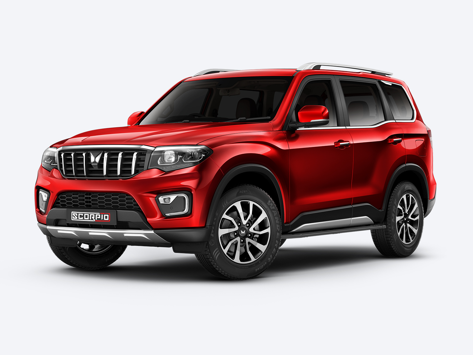 Mahindra Scorpio 3/4 view