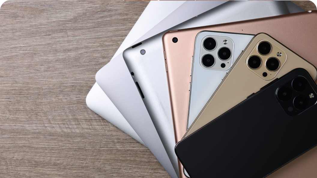 A range of mobile devices